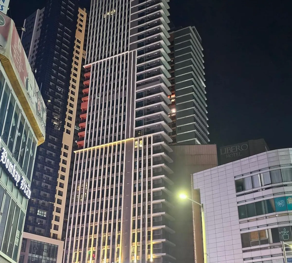 Lägenhetshotell Haeundae Elbon The Stay Busan Sydkorea